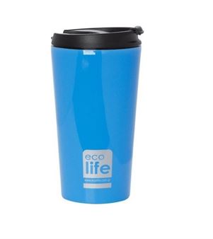 Picture of  Ανοξείδωτο θερμός για καφέ ECOlife Sky Blue 370ml