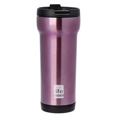 Εικόνα της Ανοξείδωτο θερμός για καφέ ECOlife Purple 420ml