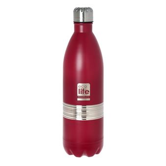 Εικόνα της  Ανοξείδωτο μπουκάλι Θερμός ECOlife Red 1lt