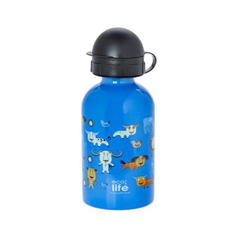 Picture of Ανοξείδωτο παιδικό μπουκάλι ECOlife Jungle 400ml