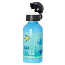 Εικόνα της Ανοξείδωτο παιδικό μπουκάλι ECOlife Fish 500ml 