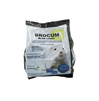 Εικόνα της Ποντικοφάρμακο AXIVEN Brocum Blox Light - 300gr