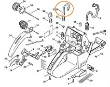 Picture of Εξαεριστικό ρεζερβουάρ STIHL 11223505851 	